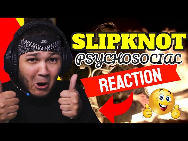 TOP 5 BEST SLIPKNOT SONG! | Slipknot - Psychosocial (REACTION) | iamsickflowz class=