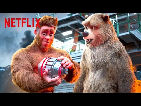 Stopping the Big BOOM 💣 Bigfoot Family | Netflix After School