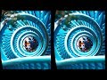 3D ROLLER COASTER - TOP15 VR  | 3D Side By Side SBS Google Cardboard VR Box Gear Oculus Rift