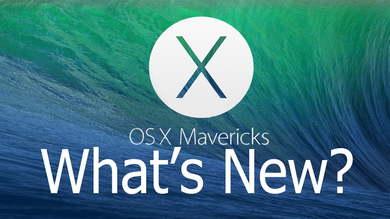 news os x mavericks