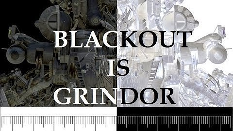 All about Transformers. The untold truth about Blackout-Grindor identity. A size comparison video