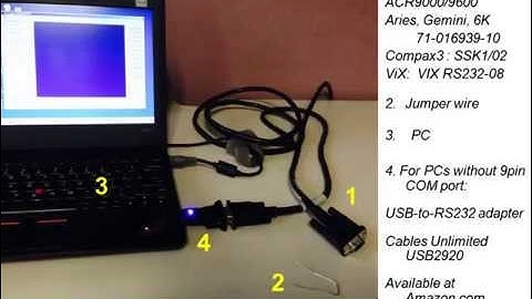 How to troubleshoot serial RS232 communications