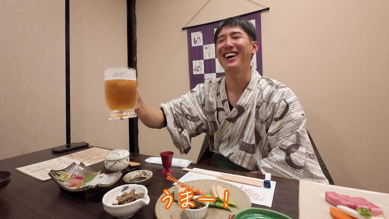【男ひとり酒】御宿飛水の豪華な夜ごはんで酒を吞む｜奥飛騨温泉郷 福地温泉