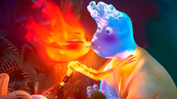 PIXAR! NOVO FILME! Apaixonados? Teoria Elemental, Elementos da Disney  Pixar! Imagem, concepts 💘💎🌈 