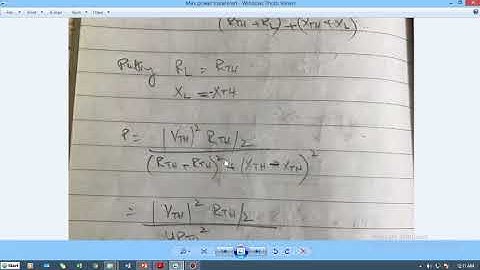 Electric Network Analysis ENA Video lecture 27 DHA suffa university chapter 11 maximum power