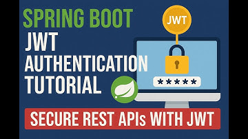 Spring Boot JWT Authentication Tutorial | Secure REST APIs with JWT | Lesson 6