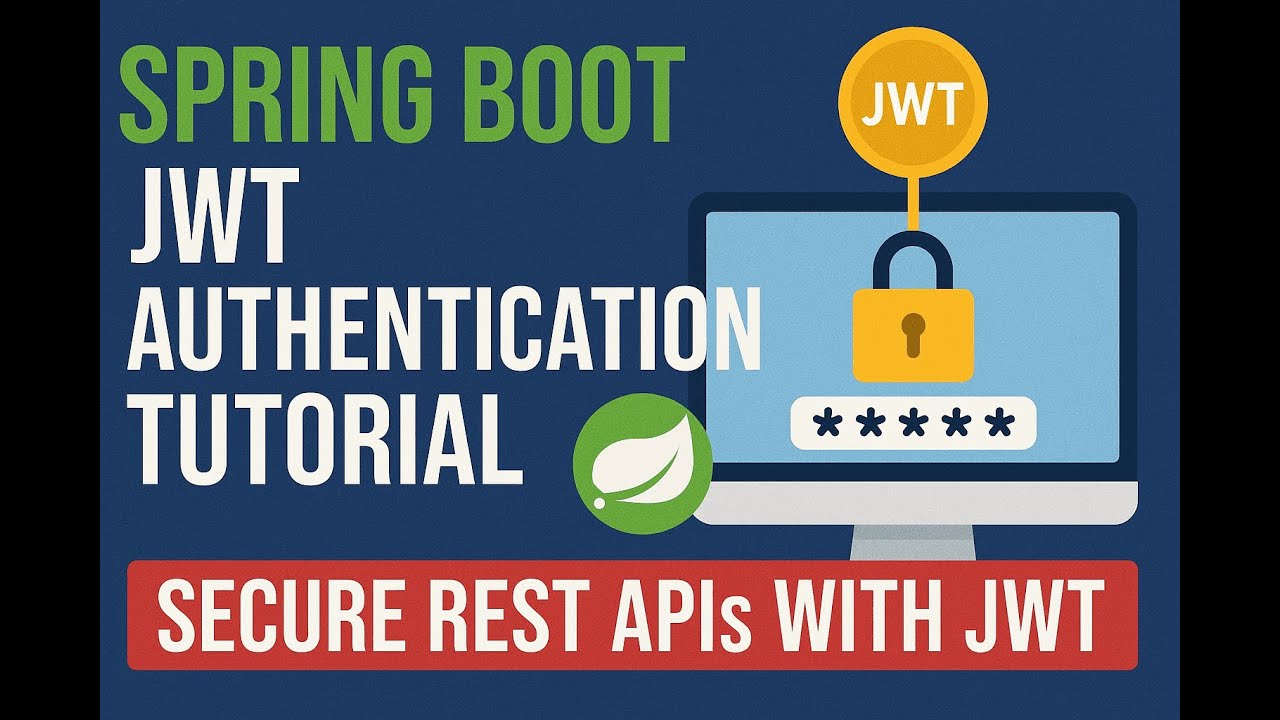 Spring Boot JWT Authentication Tutorial | Secure REST APIs with JWT | Lesson 6
