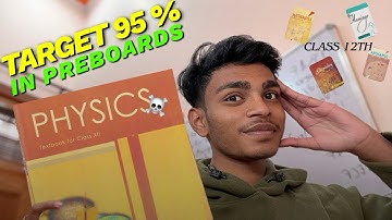 My Strategy For Class 12th Preboards 😎 || Study Vlog Class 12th #cbse 