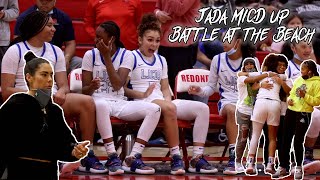 Jada Williams Mic'd Up in front of Kelsey Plum! Best Friend surprises her!