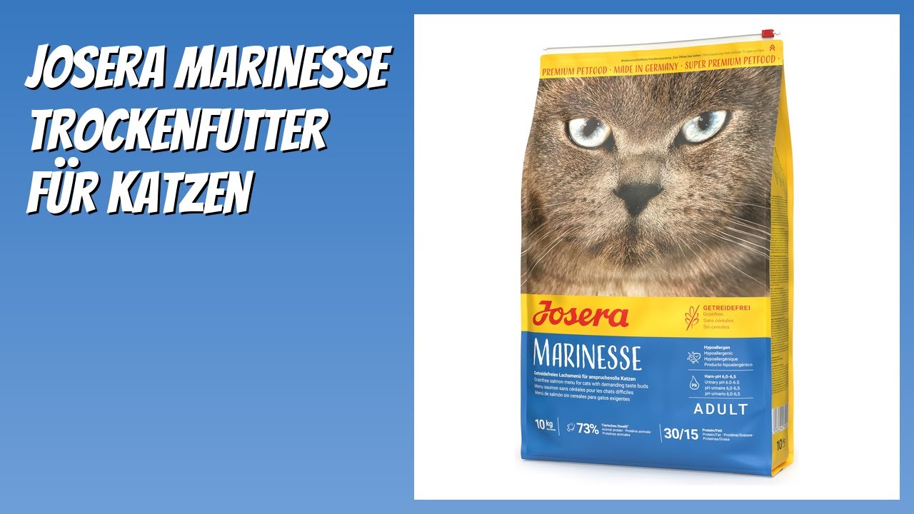 BEWERTUNG (2026): Josera Marinesse Trockenfutter fr Katzen. Infos - YouTube