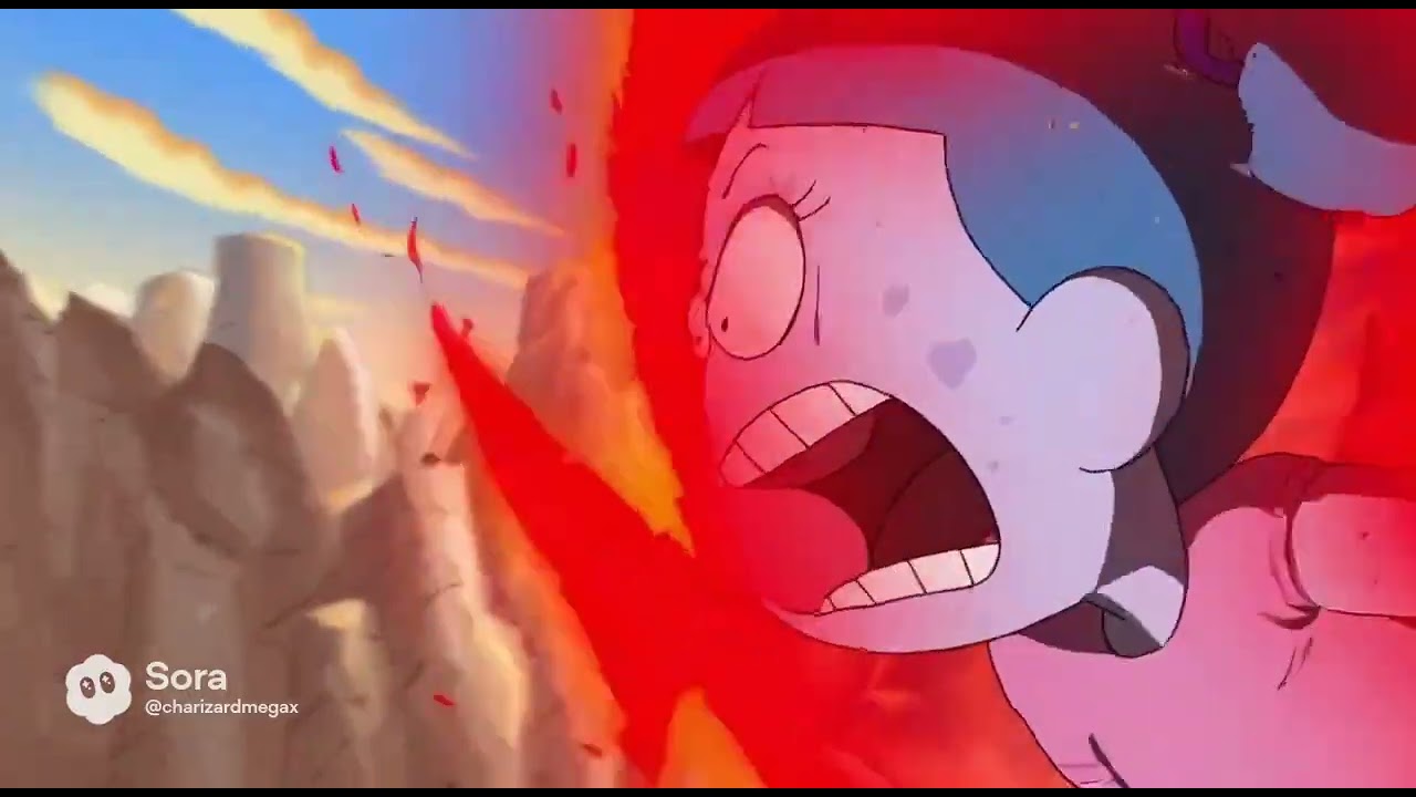 Gloria Sato Using Kaioken Times 3 Kamehameha and Kaioken Times 10 Kamehameha