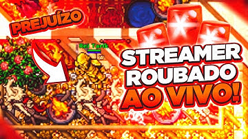 Streamer é roubado ao VIVO e toma prejuizo gigantesco no Tibia l Tibia Papo