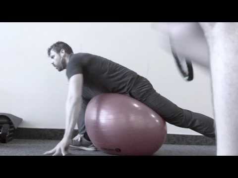 Splits Progression, Hip Activation, Swiss Ball Stretching