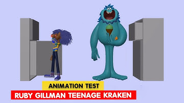 Ruby Gillman Teenage Kraken - Animation Test - Animation Breakdowns - 3D Animation Internships