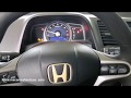 Luz verde de posición D parpadeando o destellando, honda civic, cambios golpean Codigo P0974 y P0713