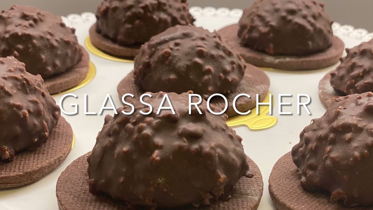 solo 3 ingredienti per realizzare la glassa rocher o glassa pinguino! video ricetta  passo passo!