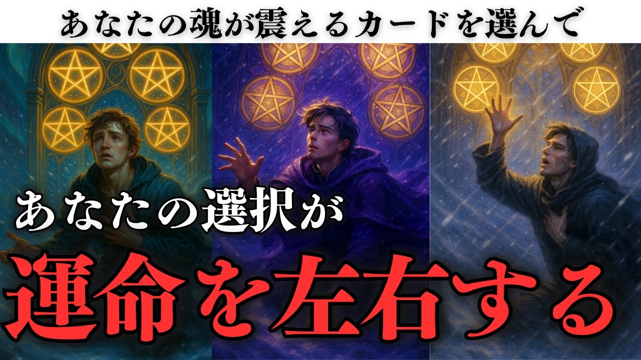 【タロット占い💰お金・仕事・現実創造】未来を決めるのは、あなたの“たった一つの選択”——運命はここから動き出す