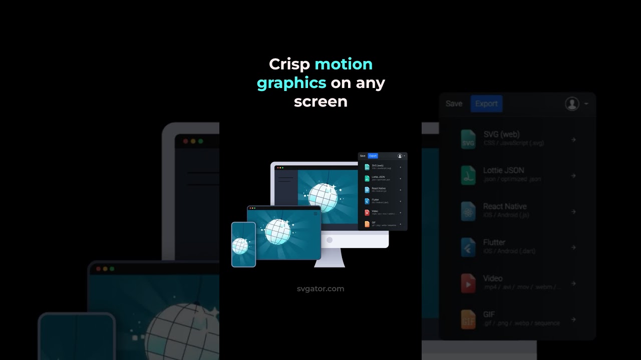How to make motion graphics look awesome on any device