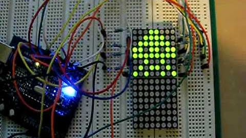 Arduino Space Invader Pixel Perfect Animation