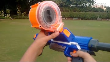 Nerf Rampage (review + range test + accuracy test)
