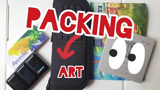My Travel Art Supplies to Sicily! Urban Sketching & Watercolor Essentials