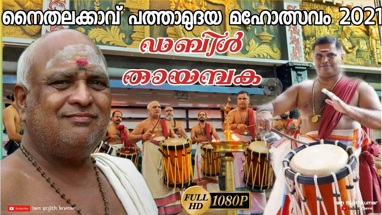 നൈതലക്കാവ് പത്താമുദയമഹോത്സവം 2021| Kallur Ramankutty Marar | Kalloor Unnikrishnan Marar | Thayambaka