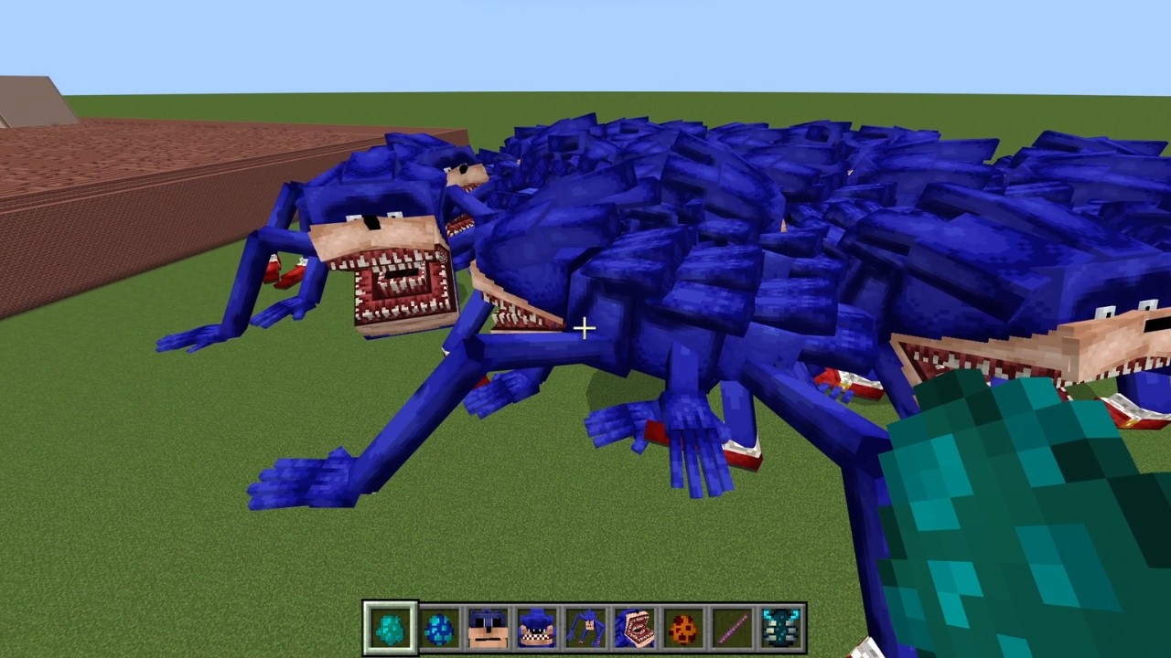 Shin Sonic ALL PHASE  |  Too Much Shin Sonic Addon MAZE MAP | Minecraft Bedrock