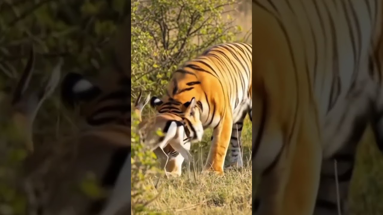 Datik... between a tiger and a deer