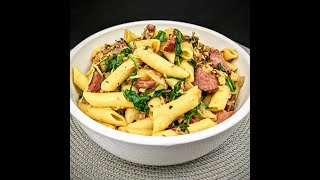 Pasta with Sausage and Arugula