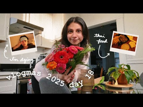 San Francisco Vlogmas 2025 // Day 18: Flowers + Being a "Cool Girl"