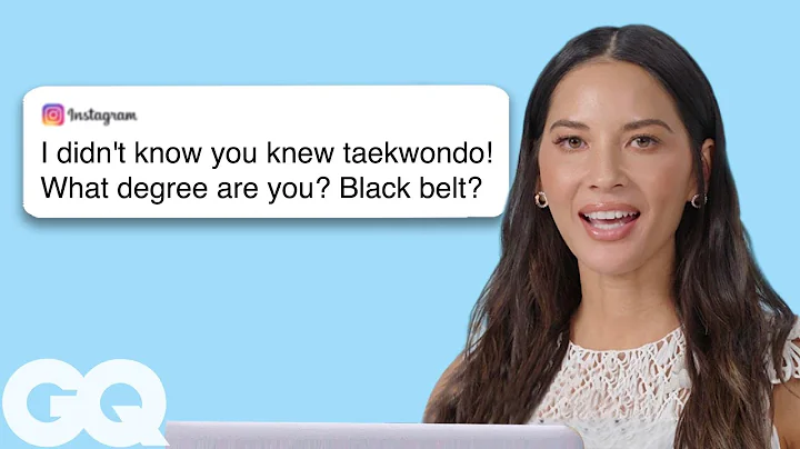 Olivia Munn Replies to Fans on the Internet | Actu...