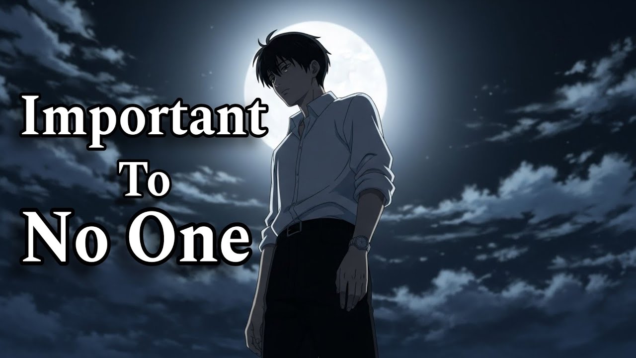 Important to No One — I mattered to everyone just not enough to be chosen | Rhythm Extrovert |