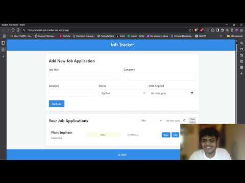 Student Job Tracker