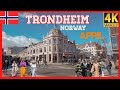 MIA NAUY|| TRONDHEIM NORWAY|| WALKING TOUR- APRIL 2022