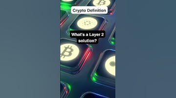 Crypto 101: Definitions #blockchain #layer2 #ethereum
