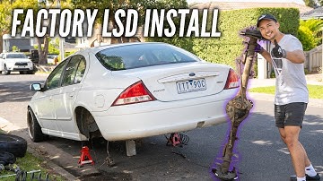 NEW DIFF FOR THE AU FALCON! (3.45 FACTORY LSD) - WILL IT SPIN BOTH?