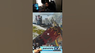 ShivFPS Kill 2 Enemy in 5 Seconds! - Apex Legends #shorts