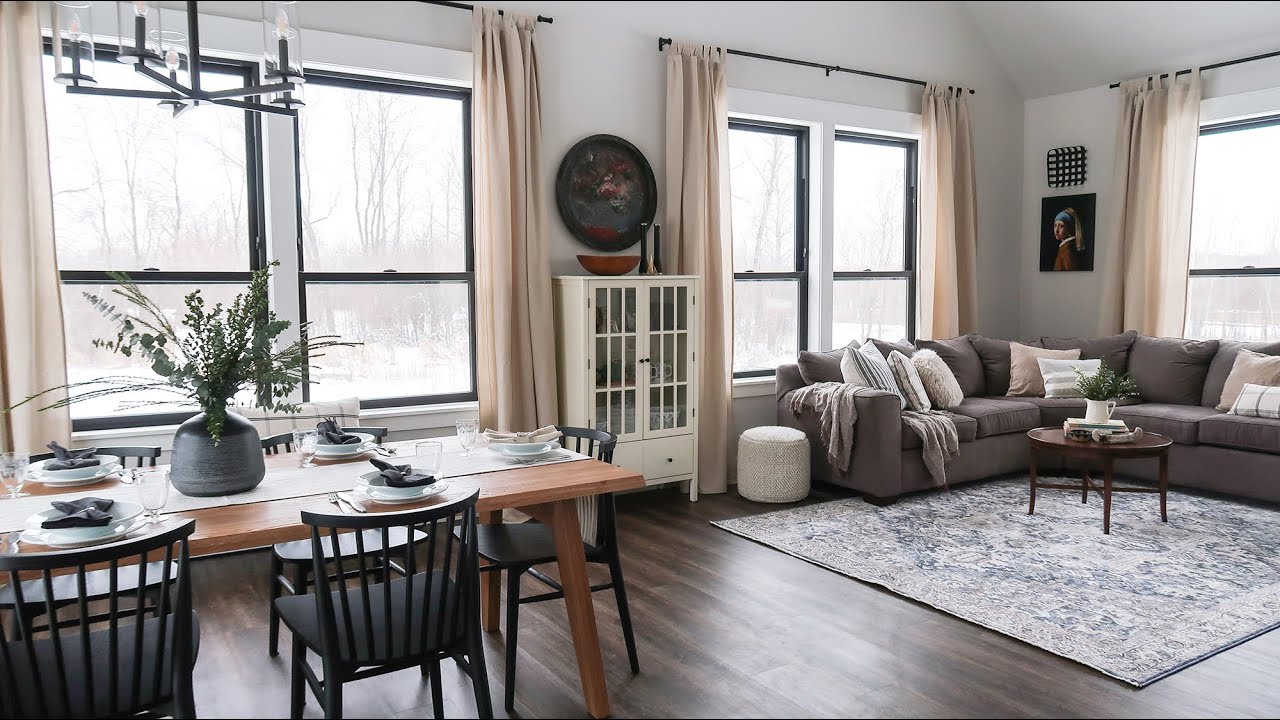 Making Over My Mom's House • Living, Dining & Kitchen Rooms