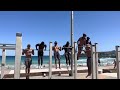 Huge Muscle Up Gang at Bondi Beach Gym Repping Out - Extreme crazy calisthenics power!!