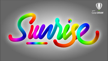 Pipe Text Effect | Make in Corel Draw