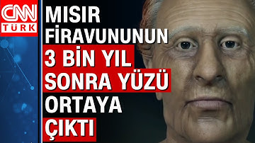 Mısır Firavunu 2. Ramses’in yüzü bilgisayarla canlandırıldı