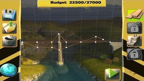 Bridge Constructor - Android / iPhone / iPad Gameplay Trailer
