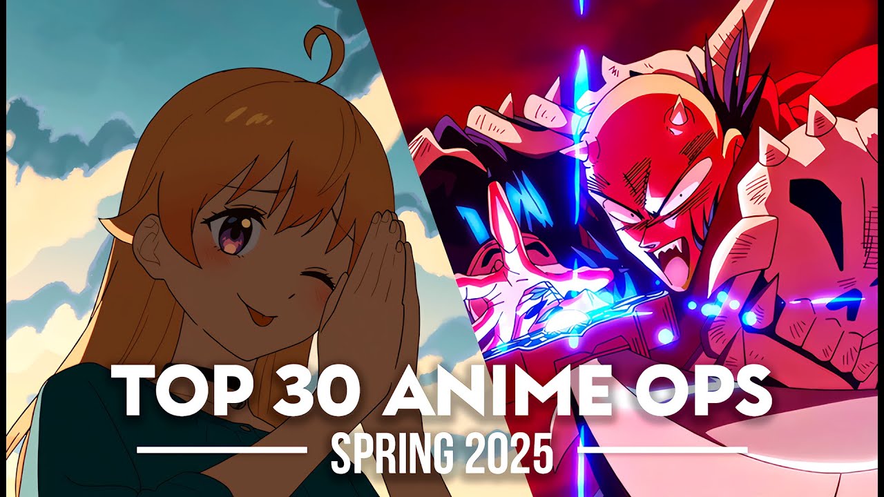 TOP 30 ANIME OPENINGS SPRING 2025