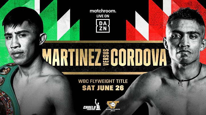 Julio Cesar Martinez vs. Joel Cordova: A Mexican S...