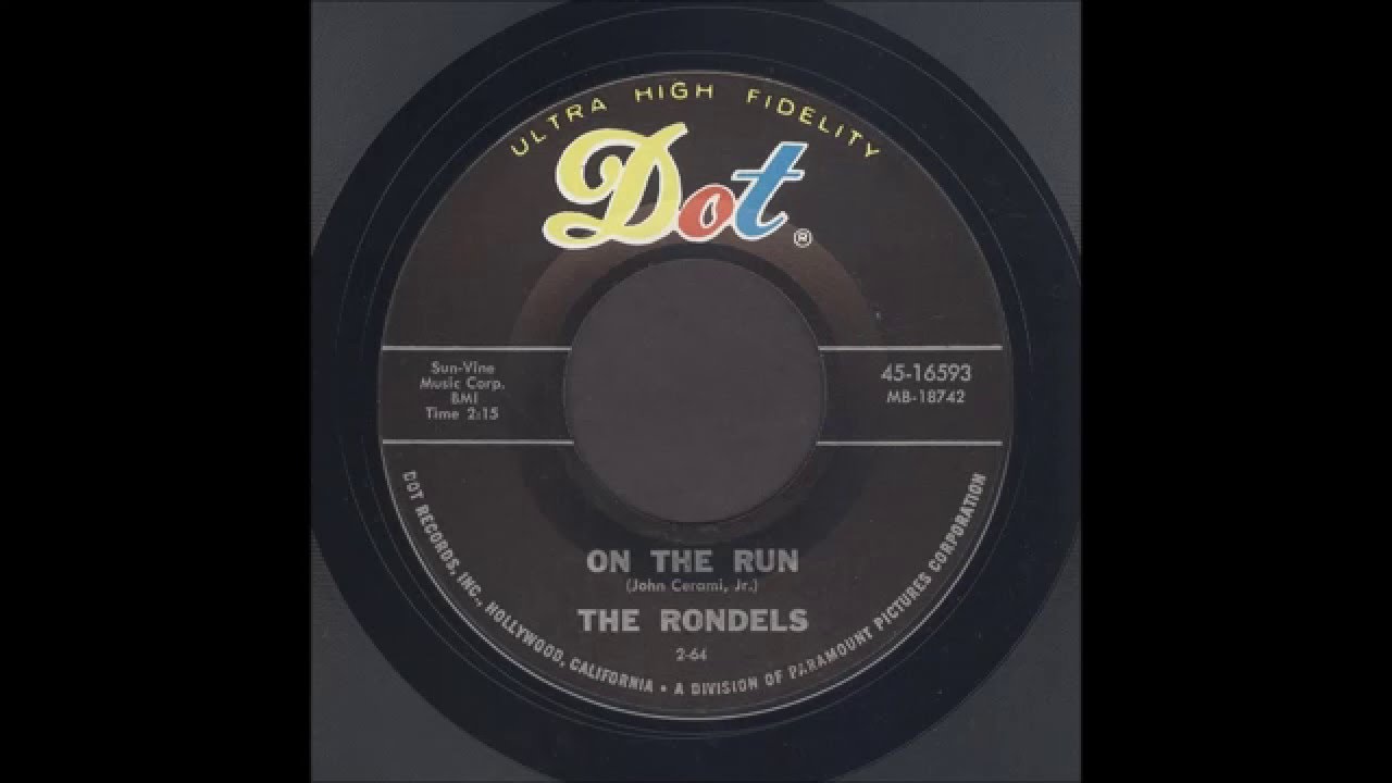 The Rondels - On The Run - Surf Instrumental 45 - YouTube