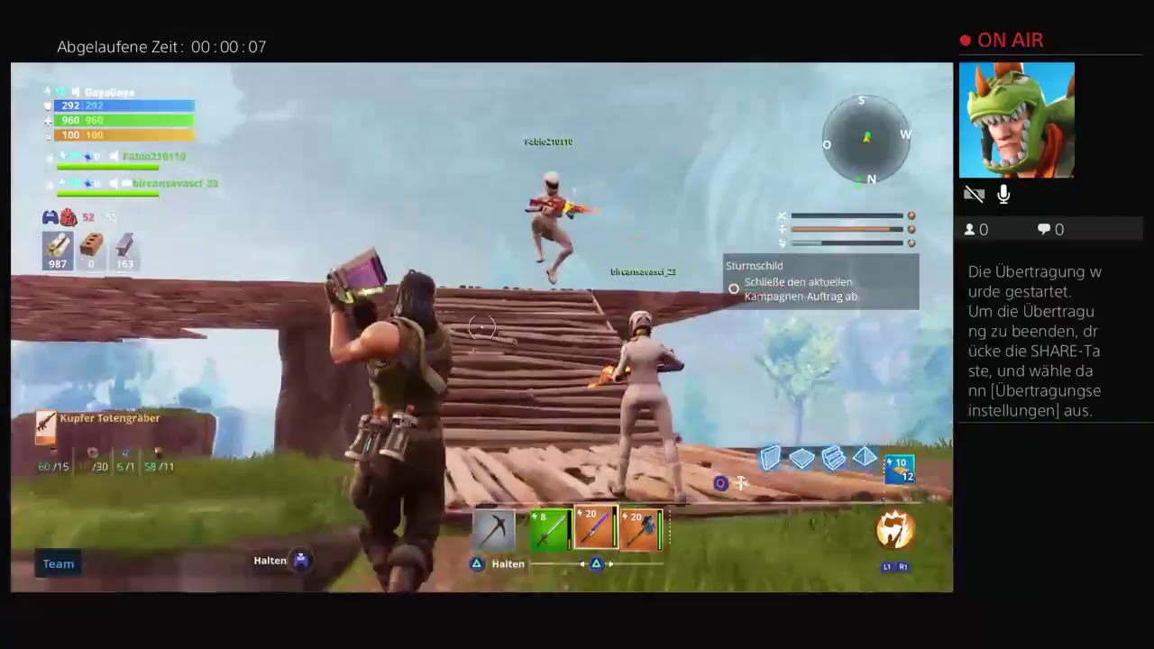 fortnite rette die welt scammer wird gescammt ps4 loco609er - fortnite rette die welt ps4 sharen