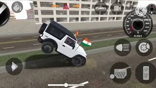 NEW BLACK MAHINDRA THAR GAME || DOLLAR SONG THAR OFFROAD GAMEPLAY OF THAR IN VILLAGE ||