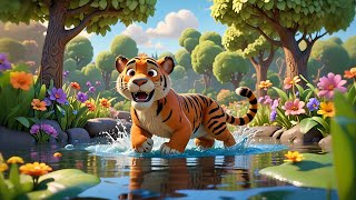 Download Lagu Three Little Tigers Roar and Chase | Fun Kids Song | Nursery Rhymes and Baby Songs MP3 Download Lagu Three Little Tigers Roar and Chase | Fun Kids Song | Nursery Rhymes and Baby Songs MP3