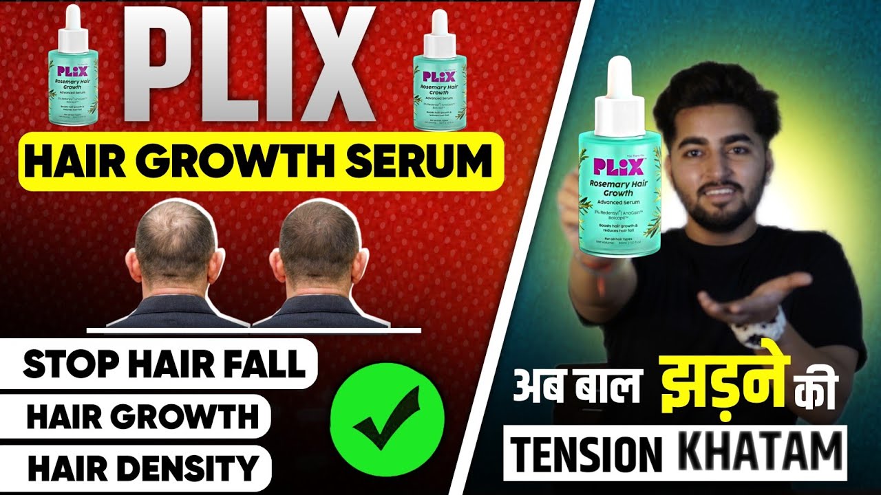 Plix Hair Growth Serum Review | Sahil Nagpal