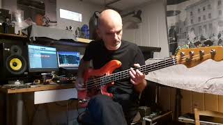 King Crimson - Three of a Perfect Pair Bass Cover (1984)